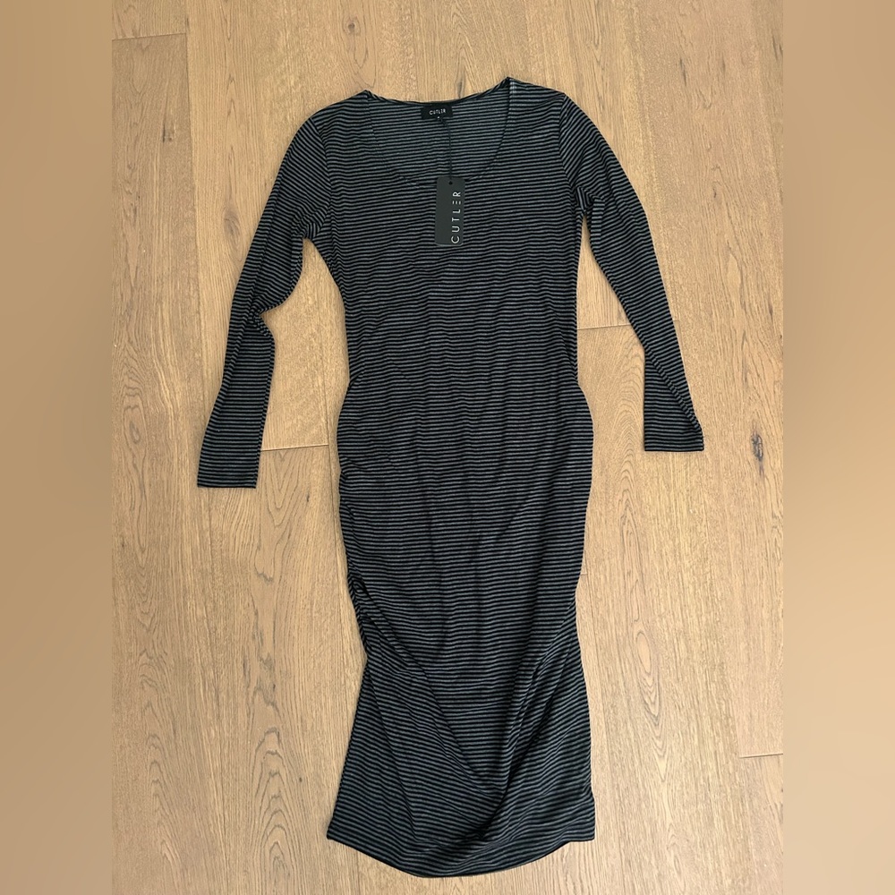 Cutler maternity midi dress